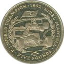 5 Pounds (F.1 World Champion 1992 Nigel Mansell)