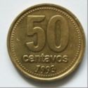 50 Centavos (Bold Letters)