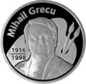 50 Lei (100th Birth Anniversary of painter Mihail Grecu)