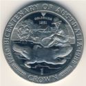 1 Crown (Bicentenary of Australia - Platypus)