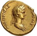 1 Aureus (Agrippina Junior)