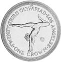 1 Crown (XXIII Summer Olym. 1984 Los Angeles - Gymnastics)