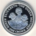 1 Crown (Queen Mother - between Elizabeth and Margaret)