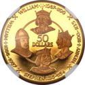 50 Dollars (Norman Kings William I & II - Henry I - Stephen)