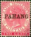 Straits Settlements with overprint PAHANG
