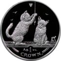1 Crown (Somali Kittens - Silver edition)