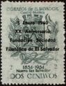 Coat of Arms of Nueva San Salvador City - Overprinted