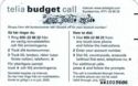 Telia Budget Call - world map