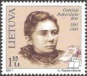 150th Birth Anniv of Gabrielė Petkevičaitė-Bitė (1861-1943)