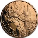 1oz Copper Norse God Series, Thor (God of Thunder)