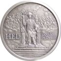 1oz Antique Silver Norse God Series, Hel (Goddess of Death)