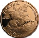 1oz Copper Norse God Series, Freya (Goddess of Love)