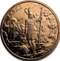 1oz Copper Norse God Series, Loki (God of Mischief)