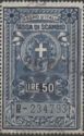 Tassa di scambio with fasces (coat of arms)