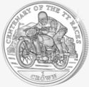 1 Crown (Centenary of the TT Motorcycle Races, Stanley Woods)