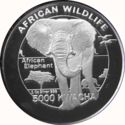 5,000 Kwacha (African elephant)