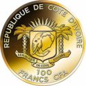 100 CFA Francs (RIO 2016)