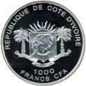 1,000 CFA Francs (Trichechus Senegalensis (Lamentin))