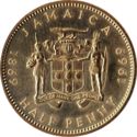 ½ Pence (100th Anniversary of Jamaican Coinage)