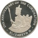 25 Dollars (25th Anniversary of the Coronation of Queen Elizabeth II)