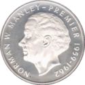 5 Dollars (Premier Norman W. Manley - Silver edition)