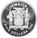 5 Dollars (Premier Norman W. Manley)