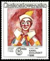 Clown, by Karel Svolinsky (1896-1986)