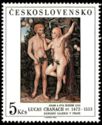 Adam & Eve, 1538, by Lucas Cranach