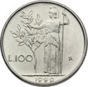 100 Lire (Minerva - Small)