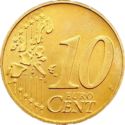 10 Euro Cent (1st Map of Europe)