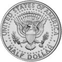 50 Cents / Half Dollar (Kennedy half-dollar)
