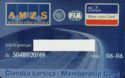 AMZS - Membership card