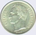 ½ Bolívares (4 texted ribbon)