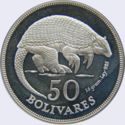 50 Bolívares (Conservation - giant armadillo)