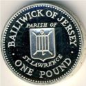 1 Pound (Parish of St. Lawrence - Silver edition)
