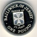1 Pound (Parish of St. John - Silver edition)