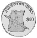 10 Dollars (Shark-tooth sword)