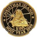 100 Dollars (Christmas Island Holy Year 2000)
