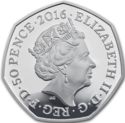 50 Pence (150th Anniversary of Beatrix Potter - Silver Piedfort)