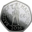 50 Pence (Battle of Hastings - Silver)