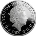 5 Pounds (Queen Elizabeth II 90th Birthday - Silver)