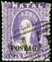 Queen Victoria (Full Face) Overprinted 'POSTAGE'