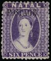 Queen Victoria (Full Face) Overprinted 'POSTAGE'