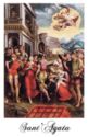 "Agatha Virgin and Martyr", Catania, Sicily - Saints (F)