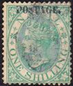 Queen Victoria (Profile) Overprinted 'POSTAGE'