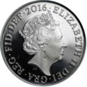 10 Pence (Royal Arms Shield Puzzle 4/6 (5th Portrait) JC - Silver edition)