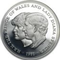 25 Pence (Wedding of Prince Charles & Diana)