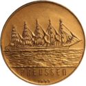200 CFA Francs (Sailing ship "Preussen" 1902-1910)