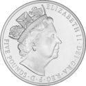 5 Pounds (The Longest Reigning British Monarch - Silver Piedfort)