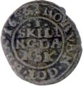 1 Skilling (Danske - Frederik III)